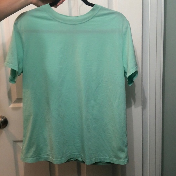 Lululemon Blue Cotton Blend Top - Picture 1 of 5